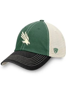 Top of the World North Texas Mean Green Green Offroad Meshback Youth Adjustable Hat