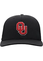 Top of the World Oklahoma Sooners Mens Black Reflex One-Fit Flex Hat