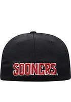 Top of the World Oklahoma Sooners Mens Black Reflex One-Fit Flex Hat