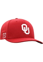 Top of the World Oklahoma Sooners Mens Crimson Reflex One-Fit Flex Hat
