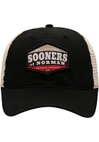 Top of the World Oklahoma Sooners Jimmy Adjustable Hat - Black