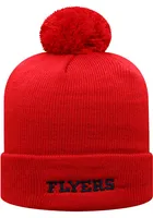 Top of the World Dayton Flyers Red TOW Pom Design Mens Knit Hat