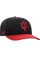 Top of the World Indiana Hoosiers Mens Black Reflex One-Fit Flex Hat