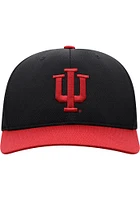 Top of the World Indiana Hoosiers Mens Black Reflex One-Fit Flex Hat