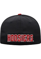 Top of the World Indiana Hoosiers Mens Black Reflex One-Fit Flex Hat