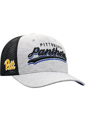 Top of the World Pitt Panthers Cutter Style Adjustable Hat - Grey