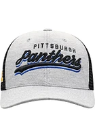 Top of the World Pitt Panthers Cutter Style Adjustable Hat - Grey