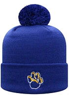 Top of the World Pitt Panthers Blue TOW Pom Design Mens Knit Hat