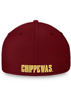 Top of the World Central Michigan Chippewas Mens Maroon Reflex One-Fit Flex Hat