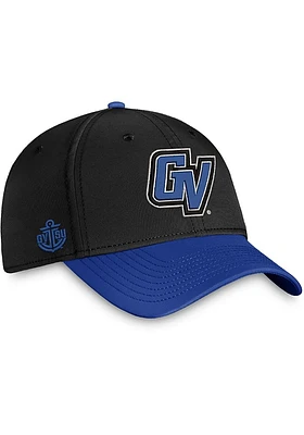 Top of the World Grand Valley State Lakers Mens Black 2T Reflex One-Fit Design Flex Hat