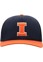 Top of the World Illinois Fighting Illini Mens Navy Blue 2T Reflex One-Fit Flex Hat