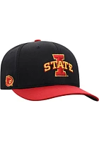 Top of the World Iowa State Cyclones Mens Black 2T Reflex One-Fit Flex Hat