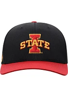 Top of the World Iowa State Cyclones Mens Black 2T Reflex One-Fit Flex Hat