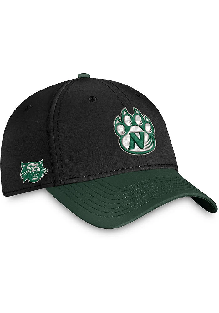Top of the World Northwest Missouri State Bearcats Mens Black 2T Reflex One-Fit Design Flex Hat