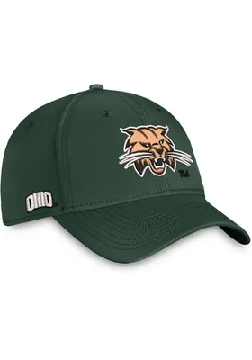 Top of the World Ohio Bobcats Mens Green Reflex One-Fit Flex Hat