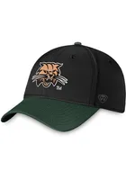 Top of the World Ohio Bobcats Mens Black 2T Reflex One-Fit Flex Hat