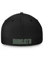 Top of the World Ohio Bobcats Mens Black 2T Reflex One-Fit Flex Hat