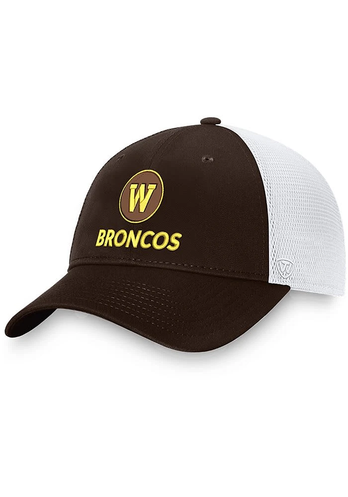 Top of the World Western Michigan Broncos BB Meshback Adjustable Hat - Brown