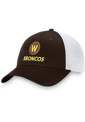 Top of the World Western Michigan Broncos BB Meshback Adjustable Hat - Brown
