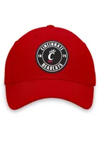 Top of the World Cincinnati Bearcats Iconic Patch Adjustable Hat - Black