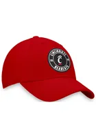 Top of the World Cincinnati Bearcats Iconic Patch Adjustable Hat - Black