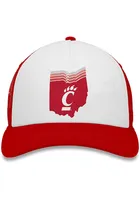 Top of the World Cincinnati Bearcats U Root State Trucker Adjustable Hat - White