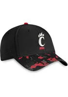 Top of the World Cincinnati Bearcats Mens Black OHT Tonal Camo One-Fit Design Flex Hat