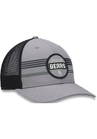 Top of the World Baylor Bears Legend Patch Stripe Trucker Adjustable Hat - Grey