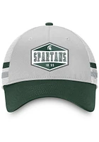 Top of the World Michigan State Spartans Sunrise Patch 2T Trucker Design Adjustable Hat - White