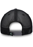 Top of the World Michigan State Spartans Legend Patch Stripe Trucker Adjustable Hat - Grey