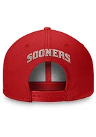 Top of the World Oklahoma Sooners Crimson True Classic Felt Logo Mens Snapback Hat