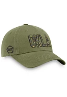 Top of the World Oklahoma Sooners OHT Camo Logo Adjustable Hat - Olive
