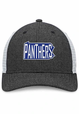 Top of the World Pitt Panthers U Root Heathered State Trucker Design Adjustable Hat - Blue