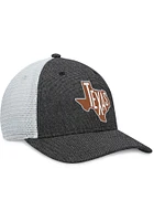 Top of the World Texas Longhorns U Root Heathered State Trucker Adjustable Hat - Burnt Orange