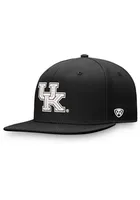 Top of the World Kentucky Wildcats Mens Black Iconic Flatbill One-Fit Design Flex Hat