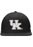 Top of the World Kentucky Wildcats Mens Black Iconic Flatbill One-Fit Design Flex Hat