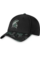 Top of the World Michigan State Spartans Mens Black OHT Tonal Camo One-Fit Design Flex Hat