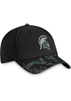 Top of the World Michigan State Spartans Mens Black OHT Tonal Camo One-Fit Design Flex Hat