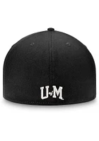 Top of the World Michigan Wolverines Mens Black Iconic Flatbill One-Fit Flex Hat