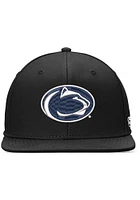 Top of the World Penn State Nittany Lions Mens Black Iconic Flatbill One-Fit Classic Flex Hat