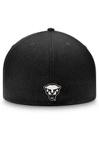 Top of the World Pitt Panthers Mens Black Iconic Flatbill One-Fit Design Flex Hat