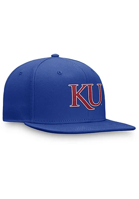 Top of the World Kansas Jayhawks True Classic Tie Dye Trucker Adjustable Hat - Blue