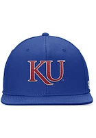 Top of the World Kansas Jayhawks True Classic Tie Dye Trucker Adjustable Hat - Blue