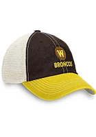 Top of the World Western Michigan Broncos Offroad Meshback Style Adjustable Hat - Brown