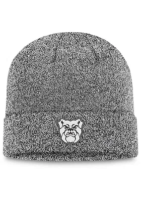 Top of the World Butler Bulldogs Grey Heather Gray Tonal Logo Cuff Design Mens Knit Hat