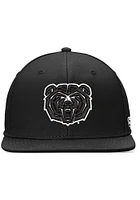 Top of the World Missouri State Bears Mens Black Iconic Flatbill One-Fit Design Flex Hat