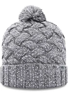 Top of the World Villanova Wildcats Grey Primary Patch Cuff Pom Womens Knit Hat
