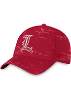 Top of the World Louisville Cardinals Mens Red OHT Camo One-Fit Classic Flex Hat