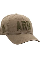 Top of the World Michigan Wolverines Aid Adjustable Hat - Olive