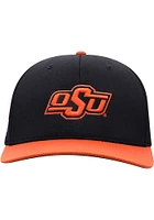 Top of the World Oklahoma State Cowboys Mens Black 2T Reflex One-Fit Flex Hat